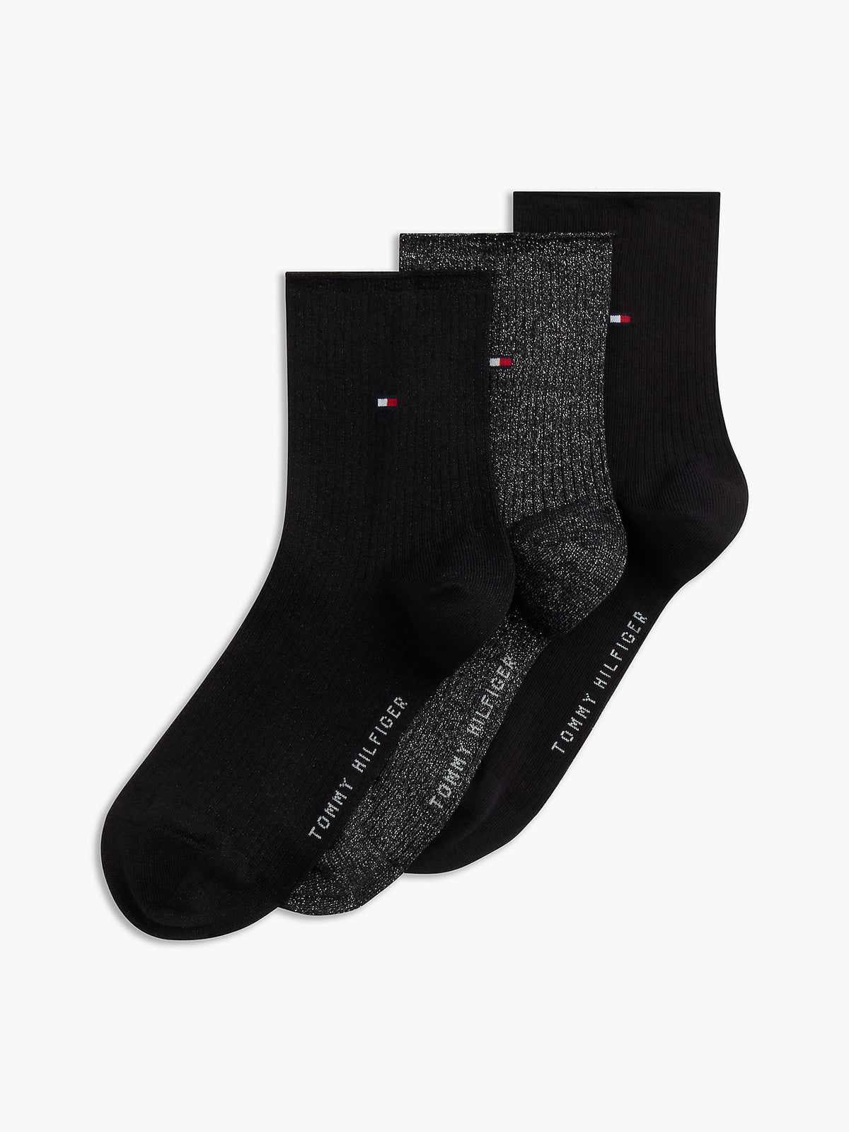Calze Tommy Hilfiger 701242187 TH WOMEN 3P GIFTB LUREX