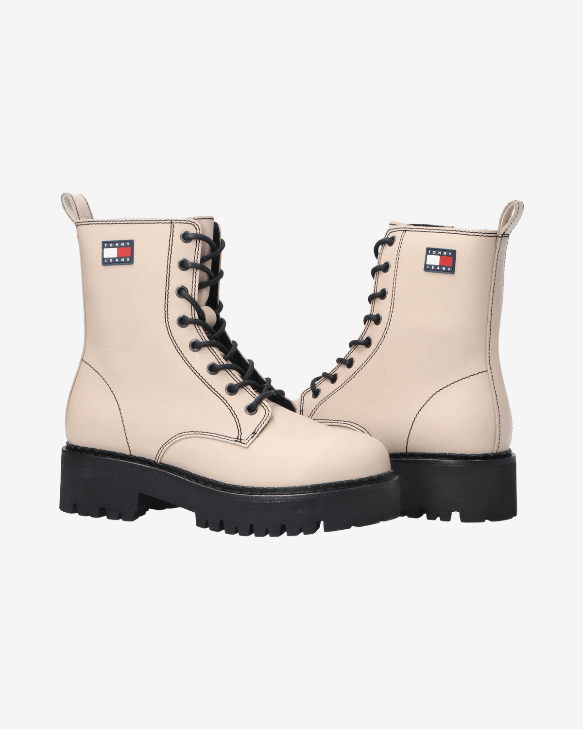 Tommy Hilfiger Anfibi Urban Lace Up Beige