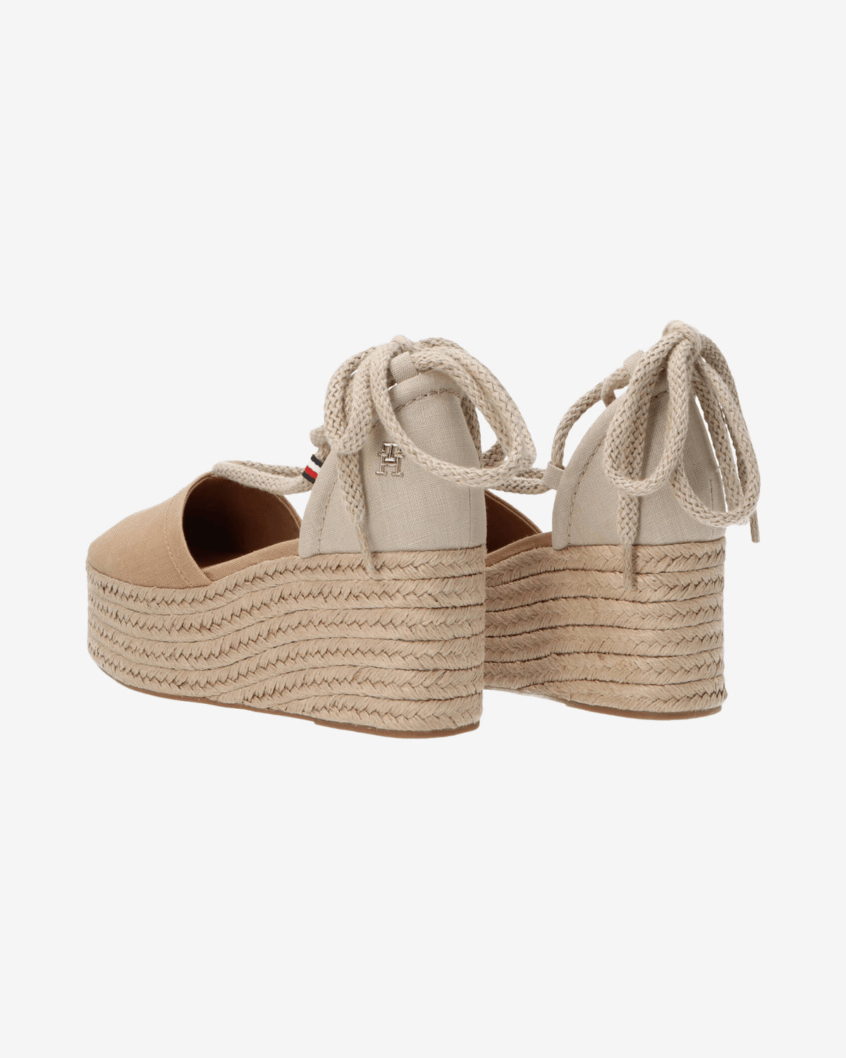 Sandali Closed toe linen flatform FW0FW07746