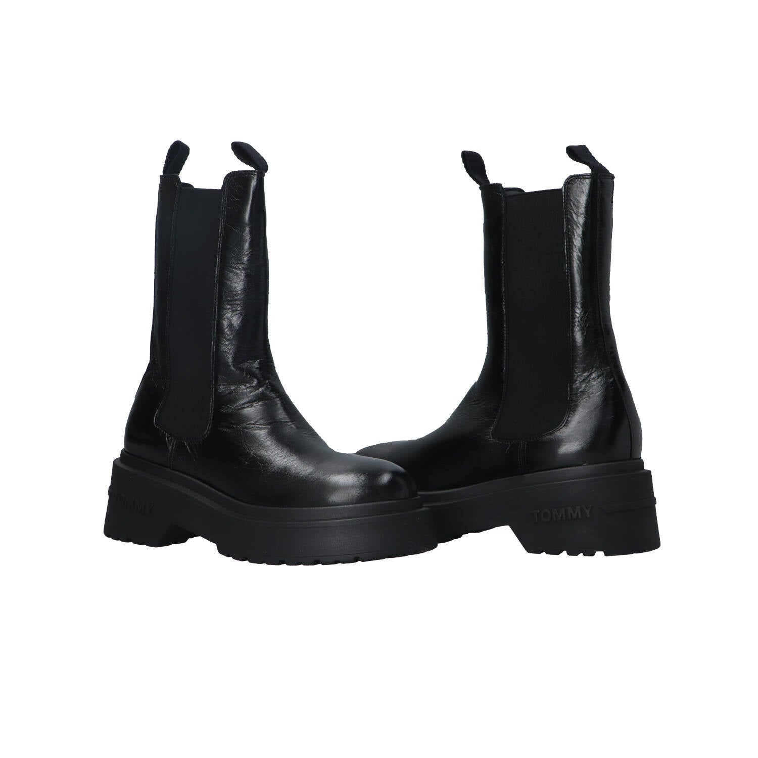 Stivaletti e Stivali TJW CHUNKY SHINY LEATHER CHELSEA