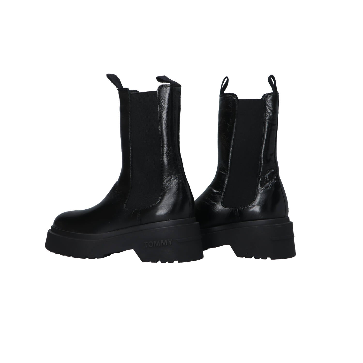 Stivaletti e Stivali TJW CHUNKY SHINY LEATHER CHELSEA