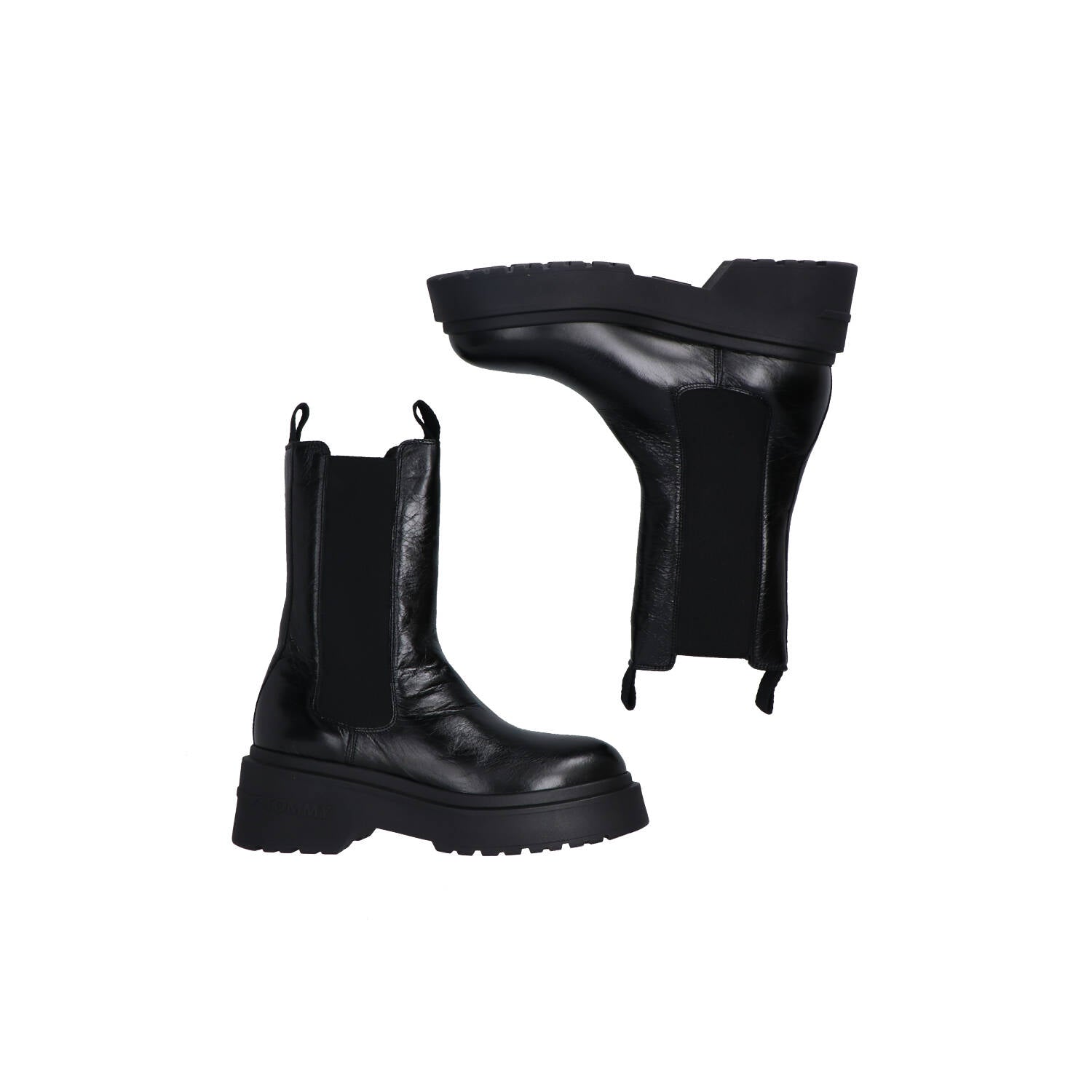 Stivaletti e Stivali TJW CHUNKY SHINY LEATHER CHELSEA