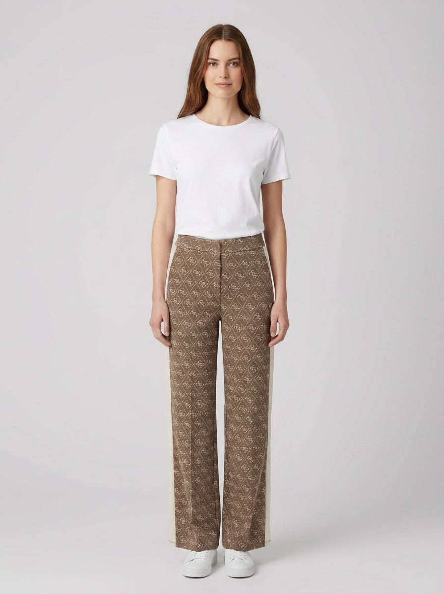 4g Rhombus Jacquard Strainght L - foto indossata