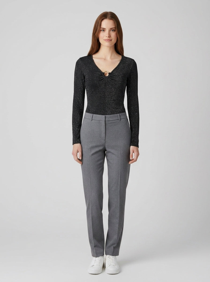 Maglia Slim Lurex Just Cavalli - foto indossata