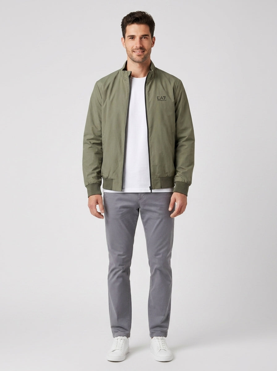 Giubbotto EA7 Emporio Armani Tecnico Zip - foto indossata