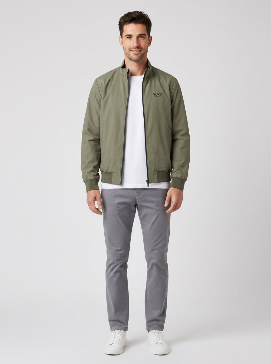 Giubbotto EA7 Emporio Armani Tecnico Zip - foto indossata