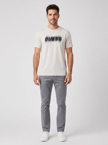 Guess ASCANIO T-shirt cotone organico uomo - foto indossata