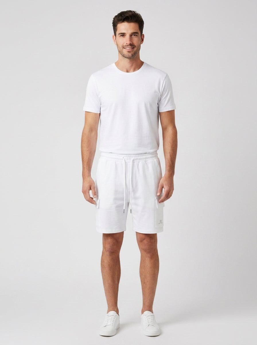 Bermuda Cargo Gianni Lupo Beige Uomo - foto indossata