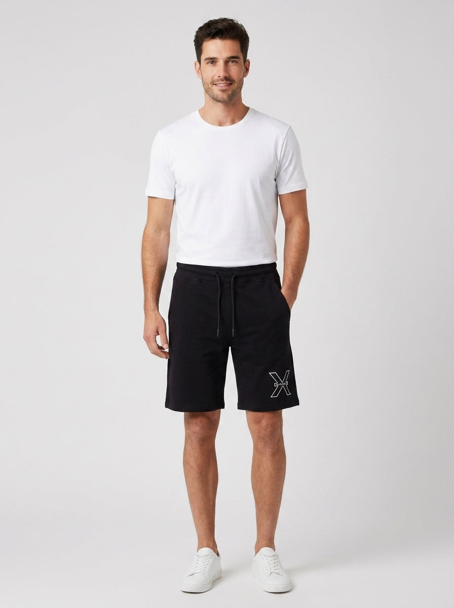 Bermuda BERMUDA FLEECE MIDERE - foto indossata