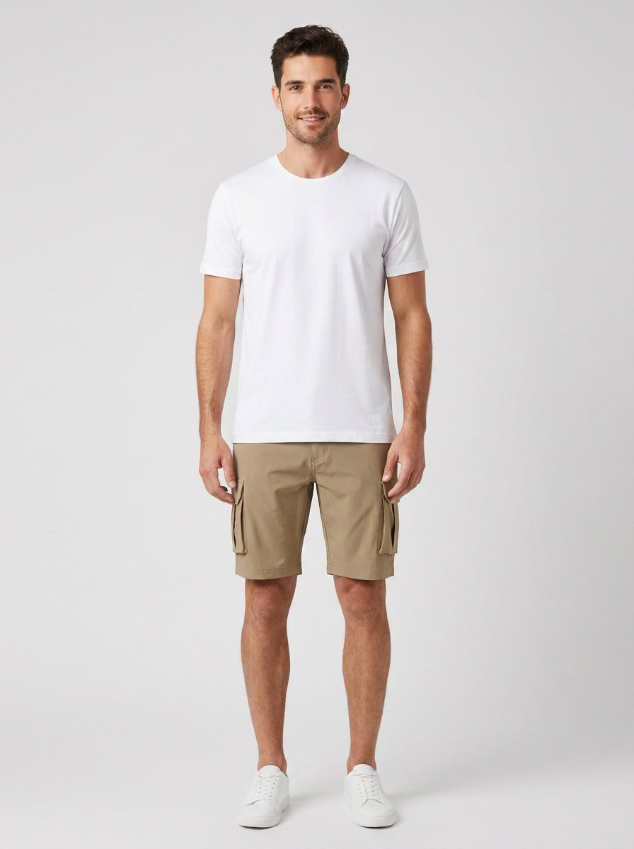 Bermuda SHORT CARGO SLIM S10 - foto indossata