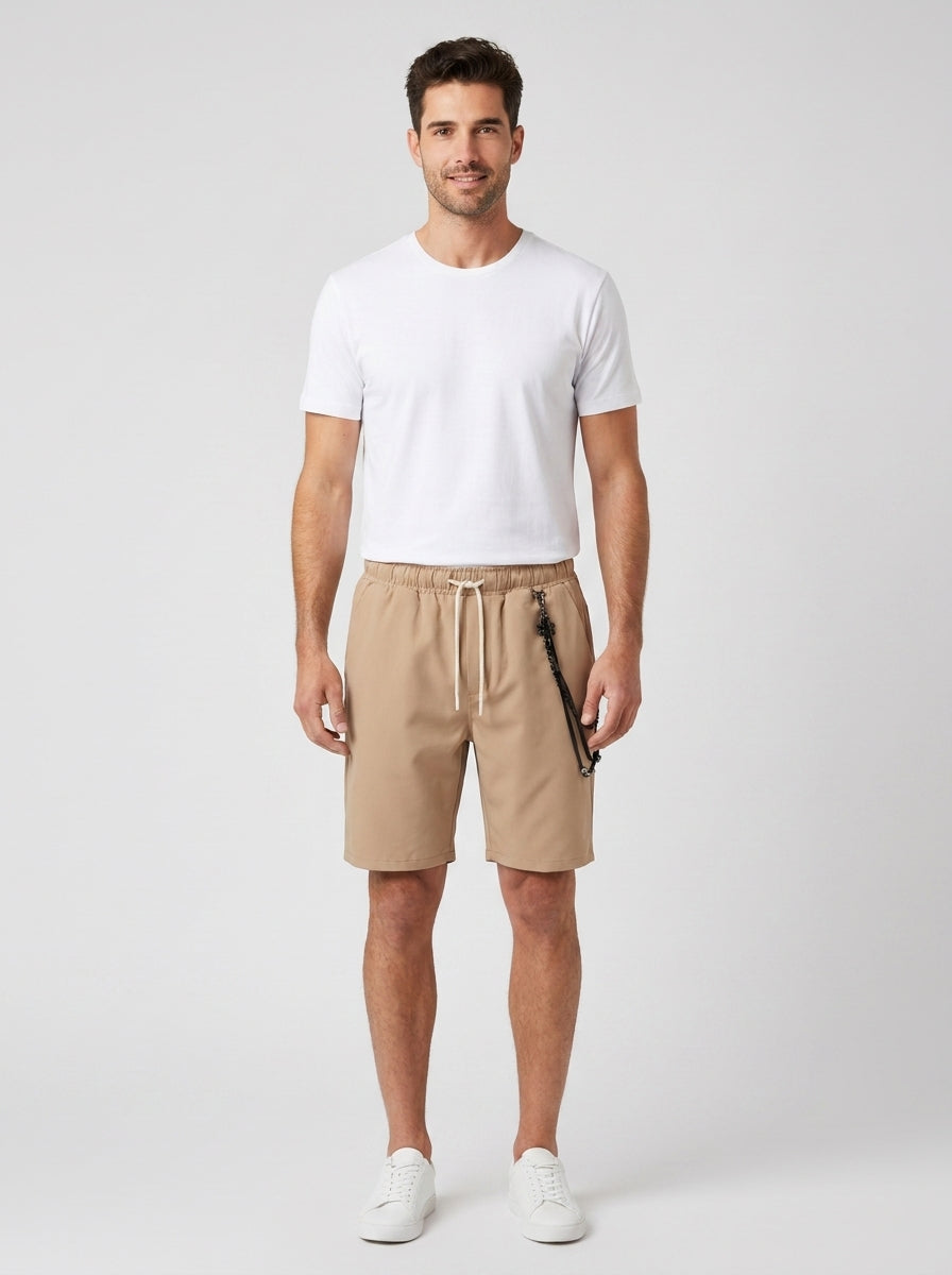 Bermuda Short tapared fit OE1S2S4S21 - foto indossata