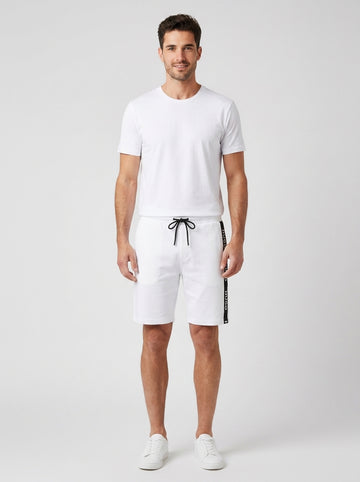 Bermuda SPORTY LOGO SHORTS - foto indossata
