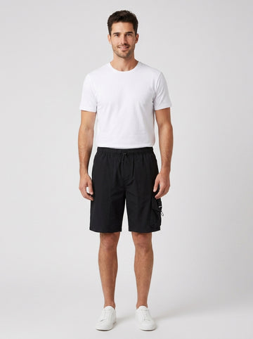 Bermuda UTILITY CARGO SHORT 241D1001 - foto indossata