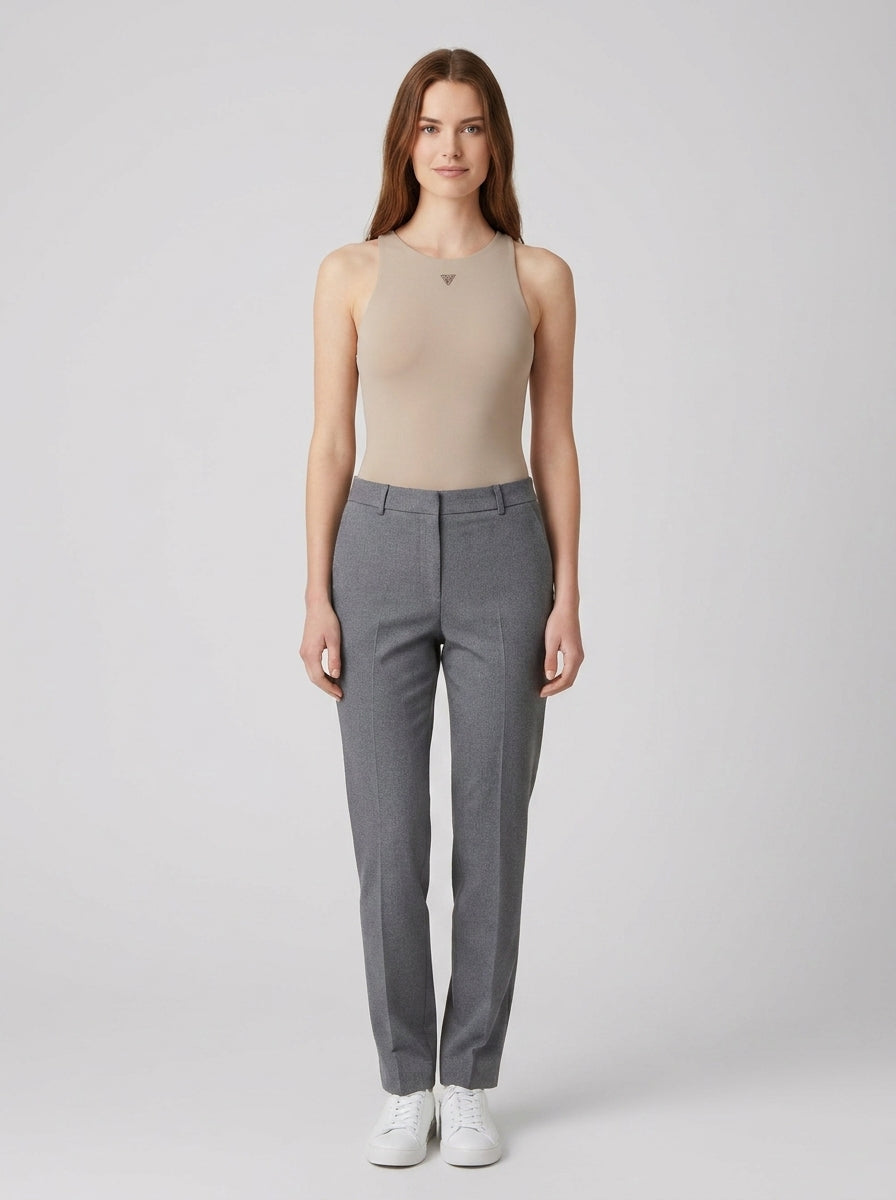 Guess Body Elasticizzato Beige Donna - foto indossata