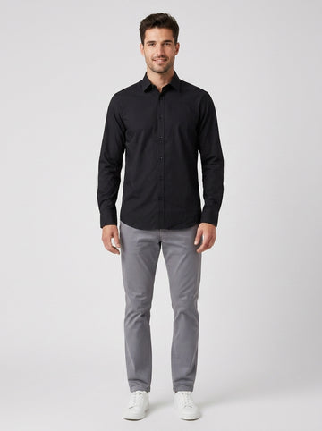 Camicia CAMICIA CLASSICA ML CI980SS - foto indossata