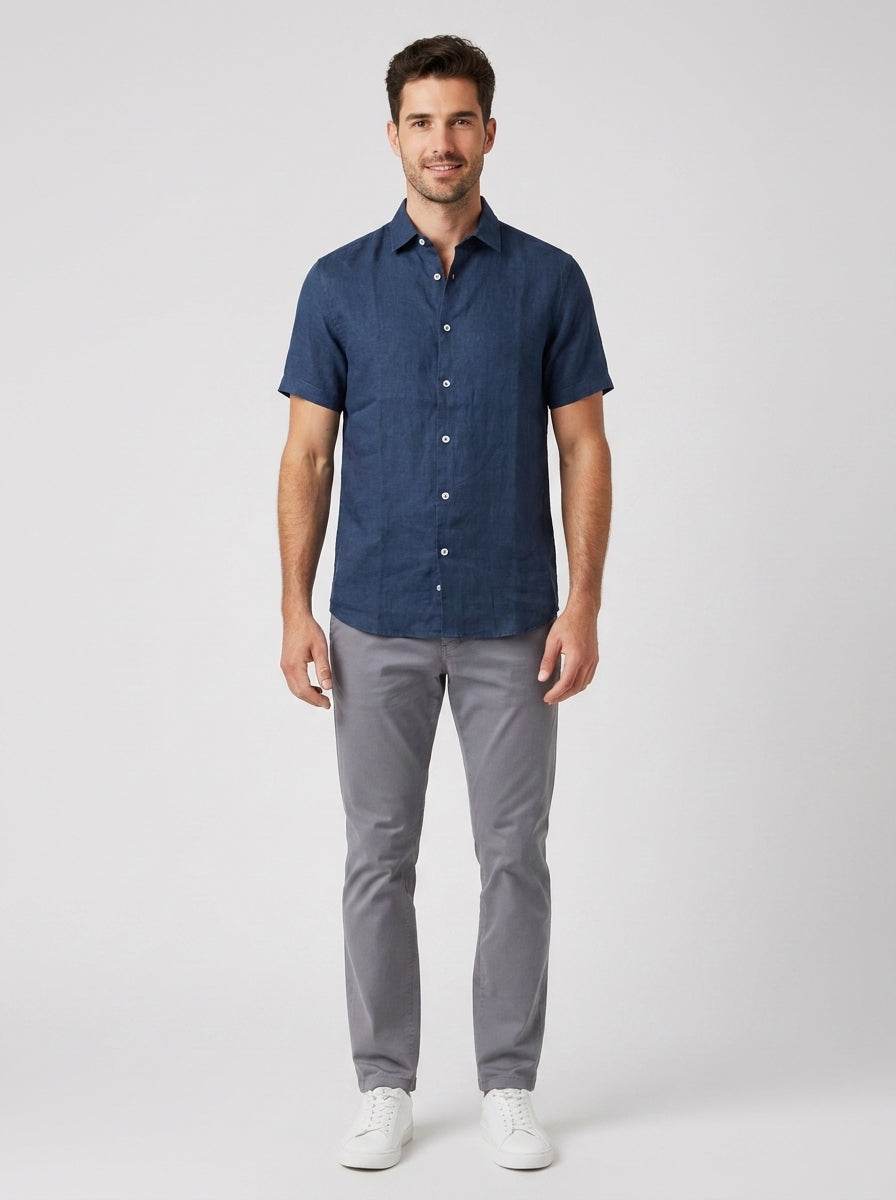 Camicia CAMICIA MANICHE CORTE CE988SS - foto indossata