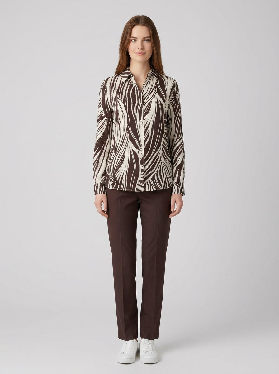 Camicia Guess W6GH52W1975 LS BASTIENNE - foto indossata