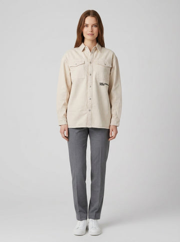 Relaxed Overshirt - foto indossata