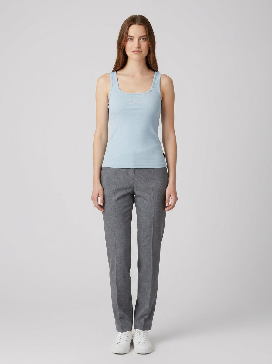 Canotte GJ TANK TOP SLIM RIB EMBRO - foto indossata