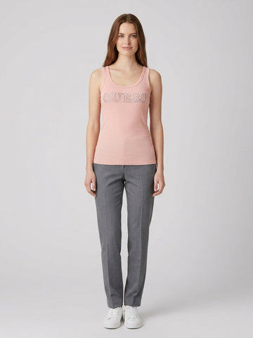 Canotte SL EMBELLISHED LOGO TANK TOP - foto indossata