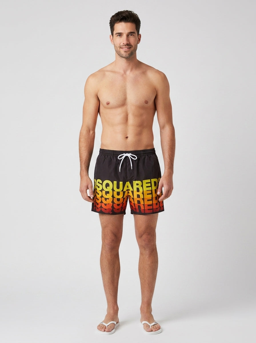Costume Dsquared2 D7B626710 BOXER MIDI - foto indossata