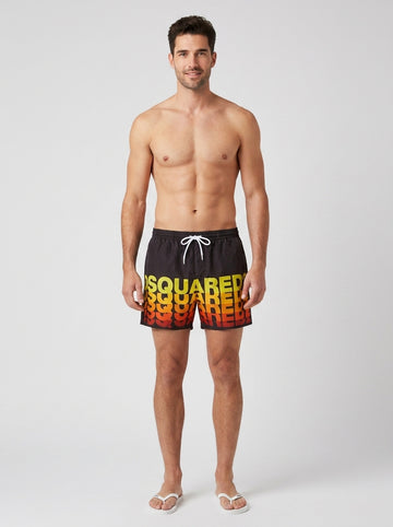 Costume Dsquared2 D7B626710 BOXER MIDI - foto indossata