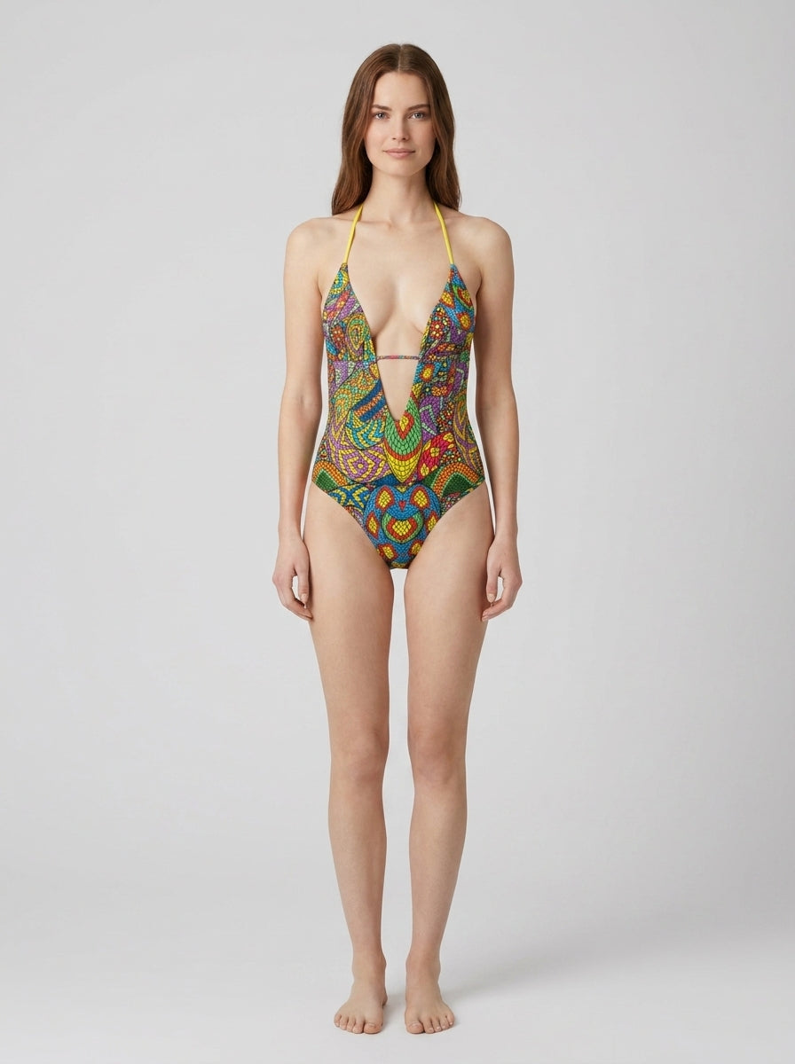 Costume INTERO MONOKINI - foto indossata