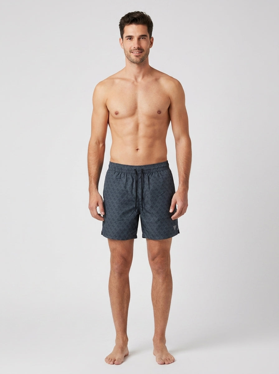 Costume SWIMTRUNK MEDIUM EMBOSSED LOGO - foto indossata