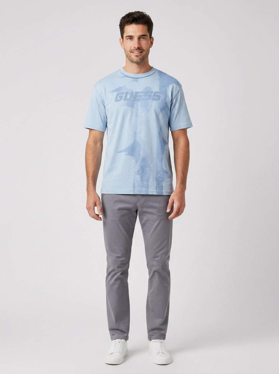 T-shirt Guess Active Ecisto Uomo - foto indossata