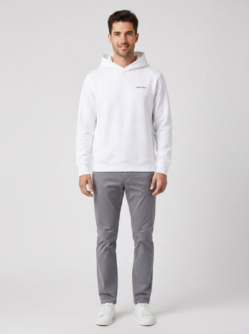 Felpe K10K109927 FELPA LOGO HOODIE - foto indossata