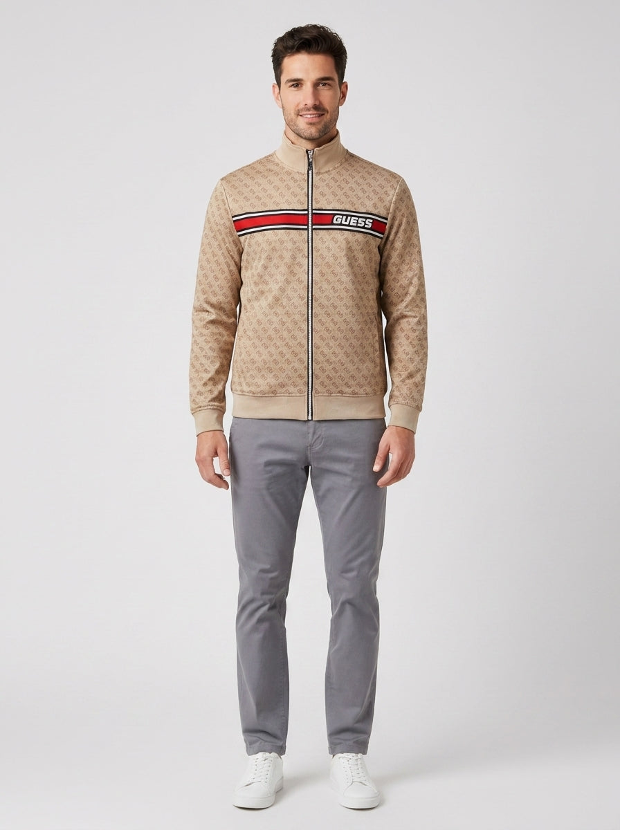 Felpe KORBIN FULL ZIP TRACKSUIT - foto indossata