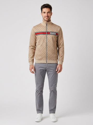 Felpe KORBIN FULL ZIP TRACKSUIT - foto indossata