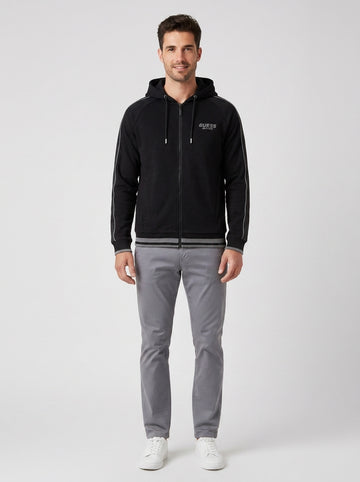 Finlo zipped hoodie sweatishirt - foto indossata