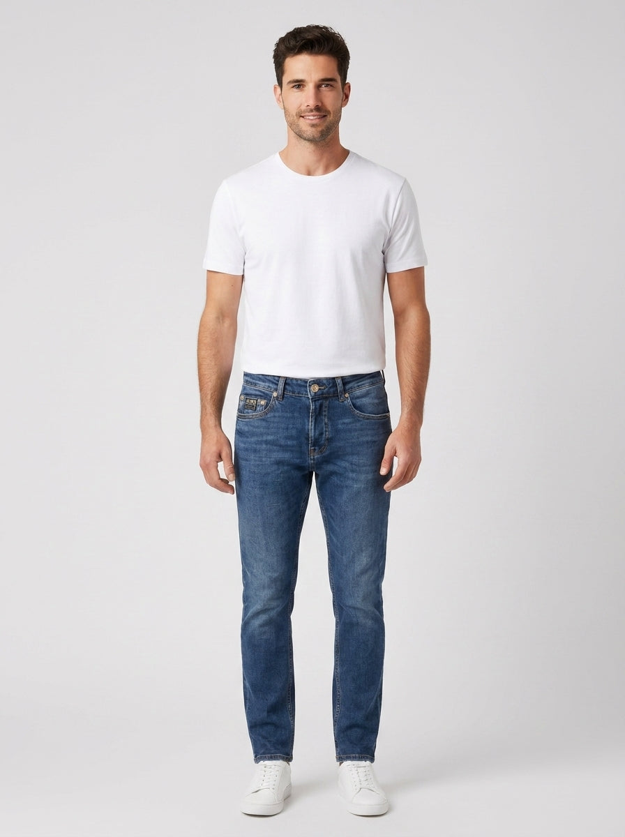 Jeans 75GAB533 SKINNY SION - foto indossata