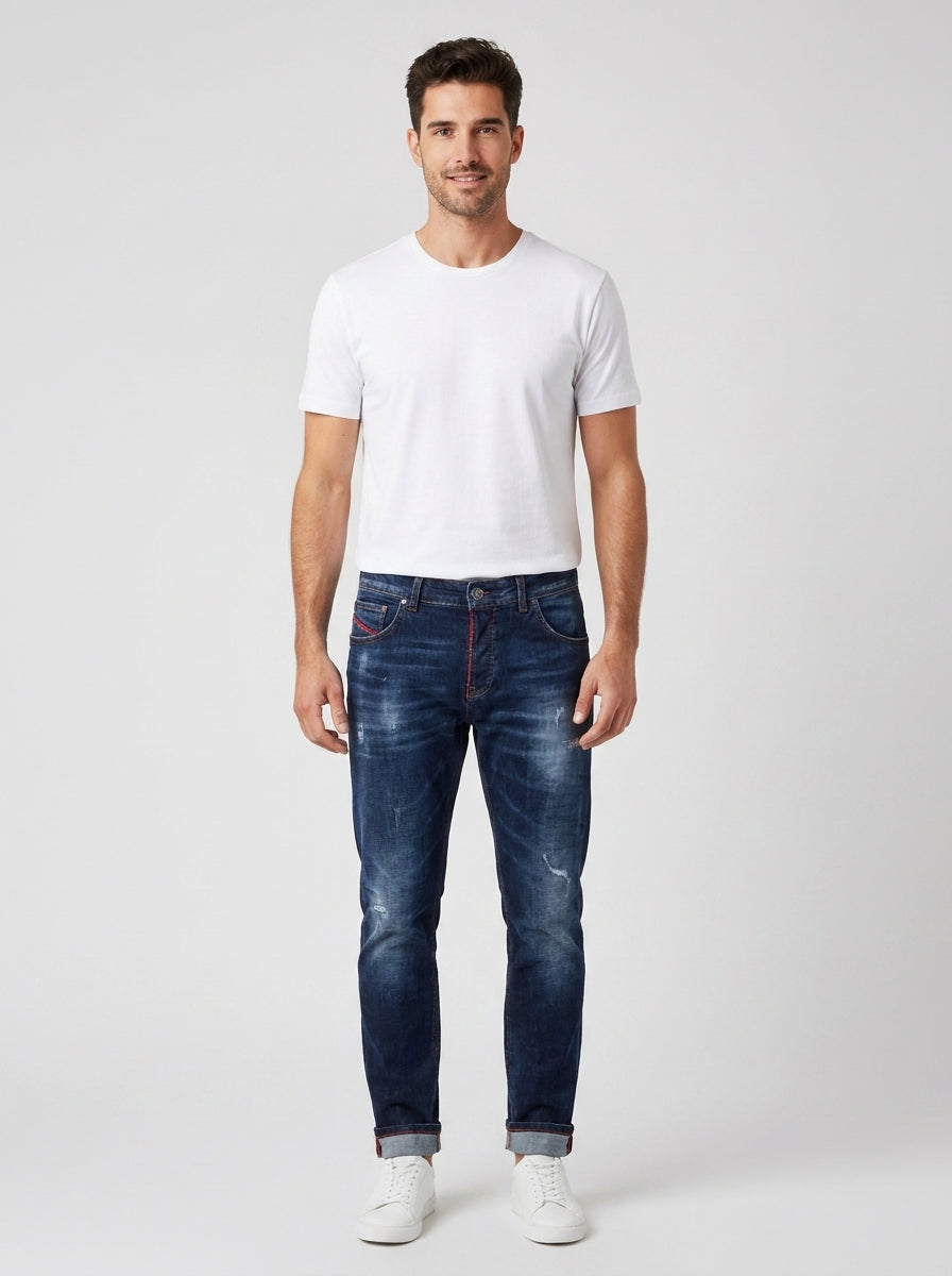 Jeans CARROT FIT V14 - foto indossata