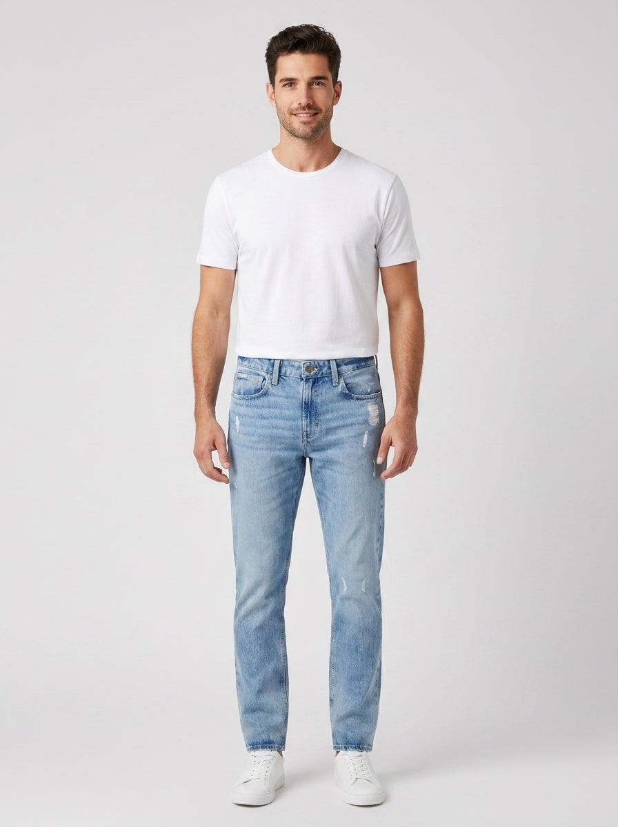 Jeans Guess M6RA1BD5R2A GJ G16 STRAIGHT - foto indossata