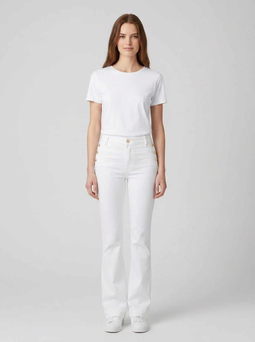 Jeans Guess W6GA0PW2440 NEW FAYE PANT - foto indossata