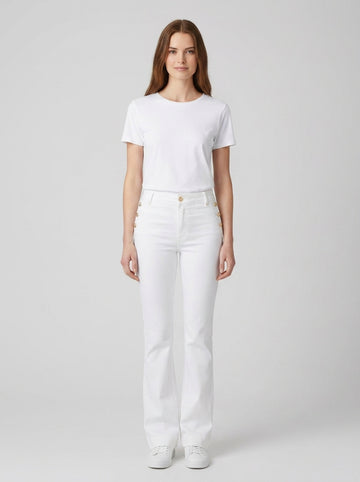 Jeans Guess W6GA0PW2440 NEW FAYE PANT - foto indossata