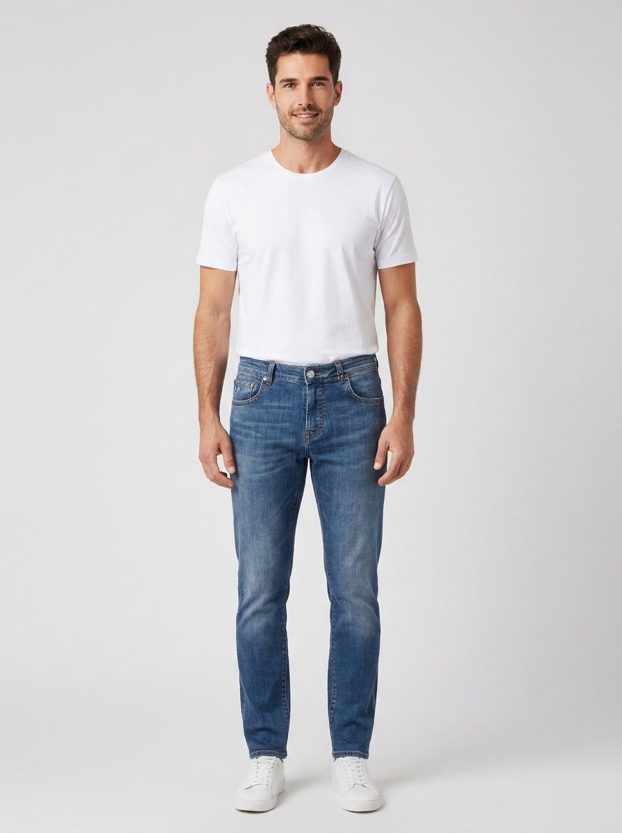 Jeans JEANS CEFEO - foto indossata
