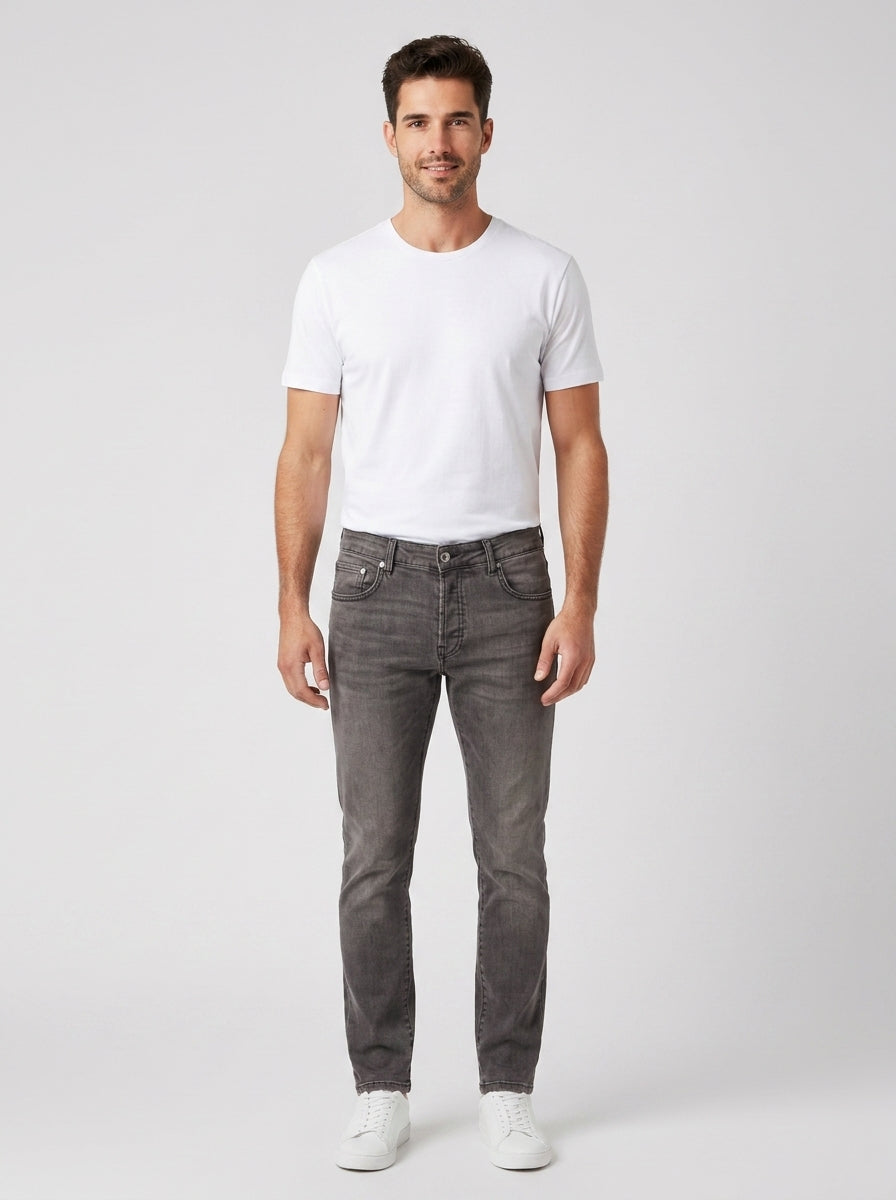 Jeans JEANS SKINNY CNC - foto indossata