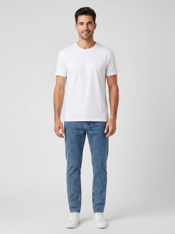 Jeans TAPERED DENIM 246D1106 - foto indossata