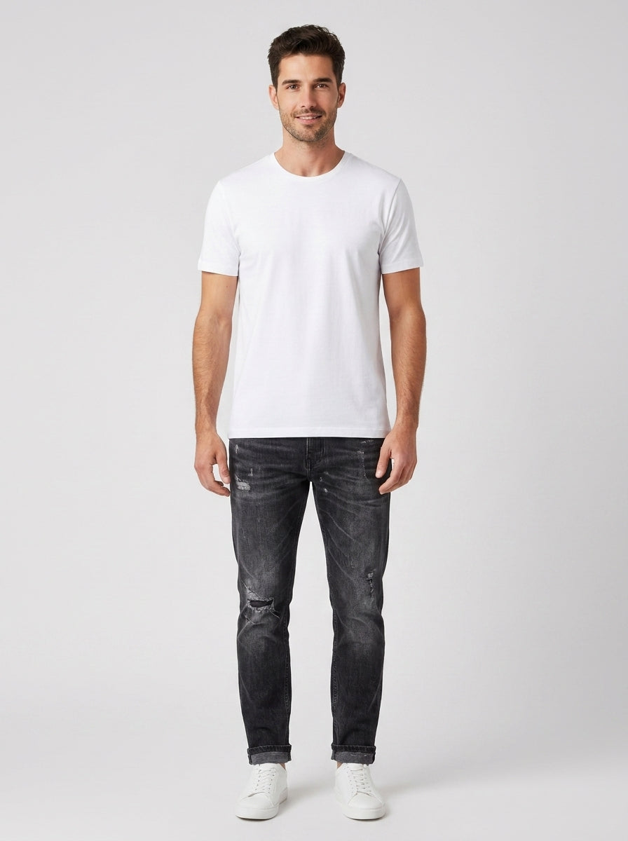 Jeans TROY BO MARBLE - foto indossata