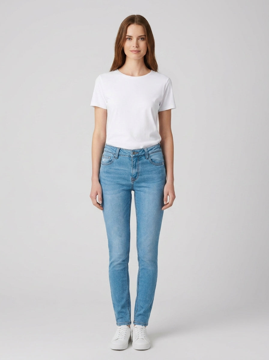 Jeans UWA23097JENH JEANS PLACIUS - foto indossata