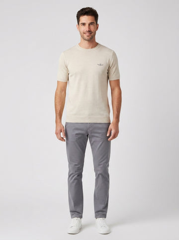 Maglia Aeronautica Militare MA1624UL00935 MAGLIA GIROCOLLO - foto indossata