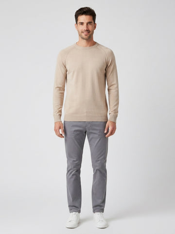Maglioni PULLOVER PARICOLLO RAGLAN M07 - foto indossata