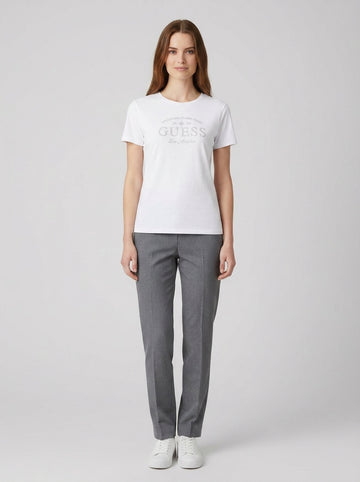 NEW CARRIE LS FITTED SHIRT - foto indossata