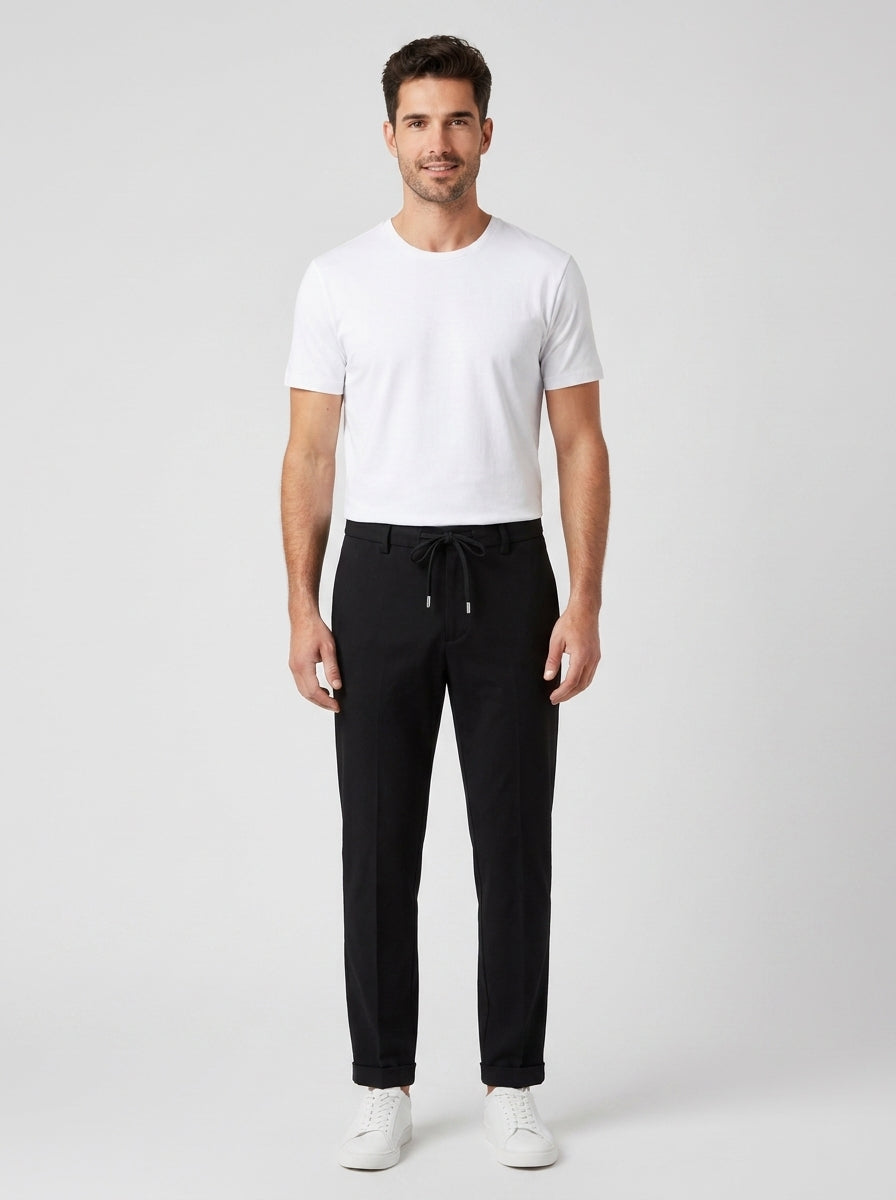OC1F2W5P20 PANTAMOLLA SLIM FIT TECN - foto indossata