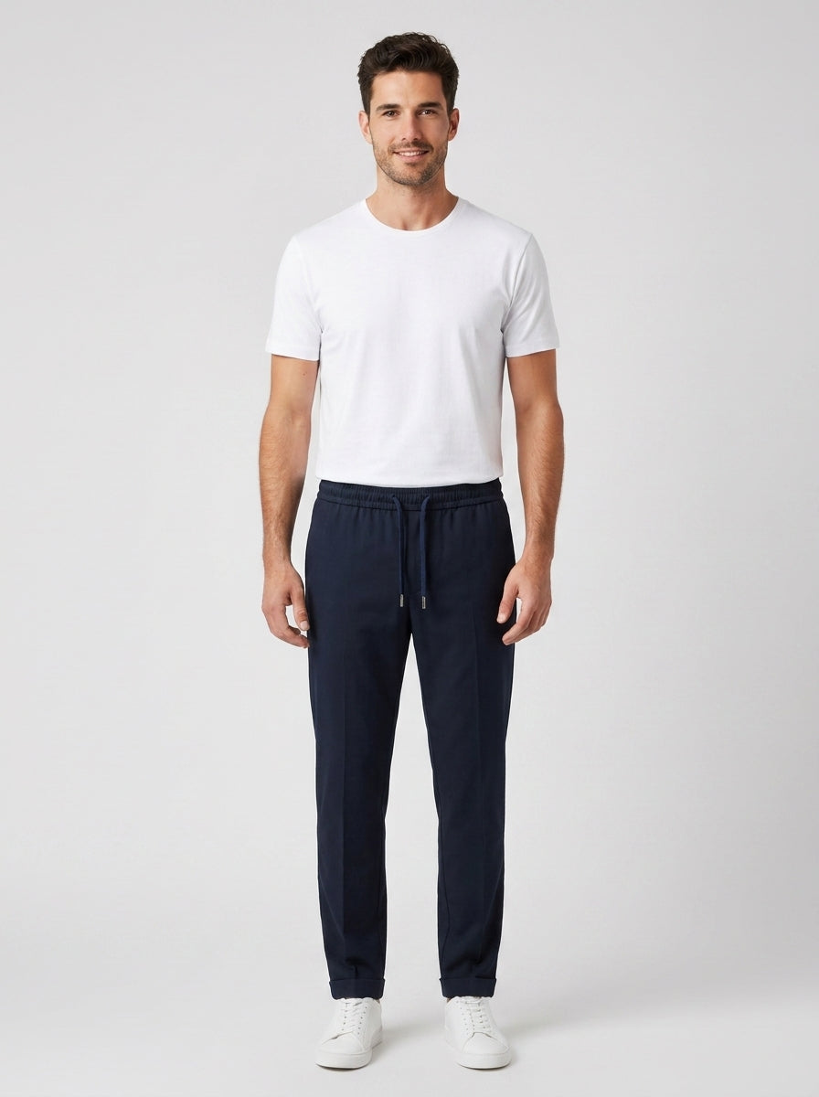 OC1S2S6P08 PANTALACCIO SLIM - foto indossata
