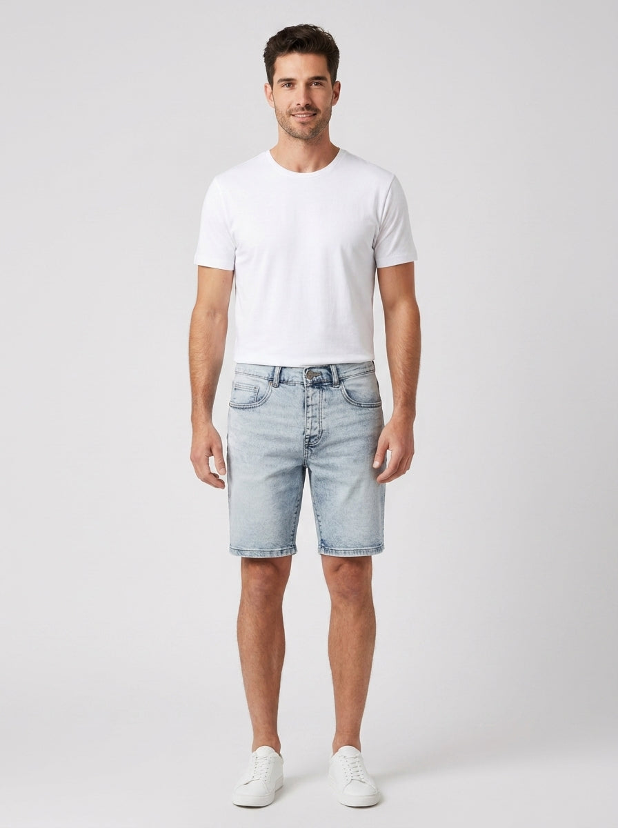 Short Denim Regular 'Bob' — Over D - foto indossata