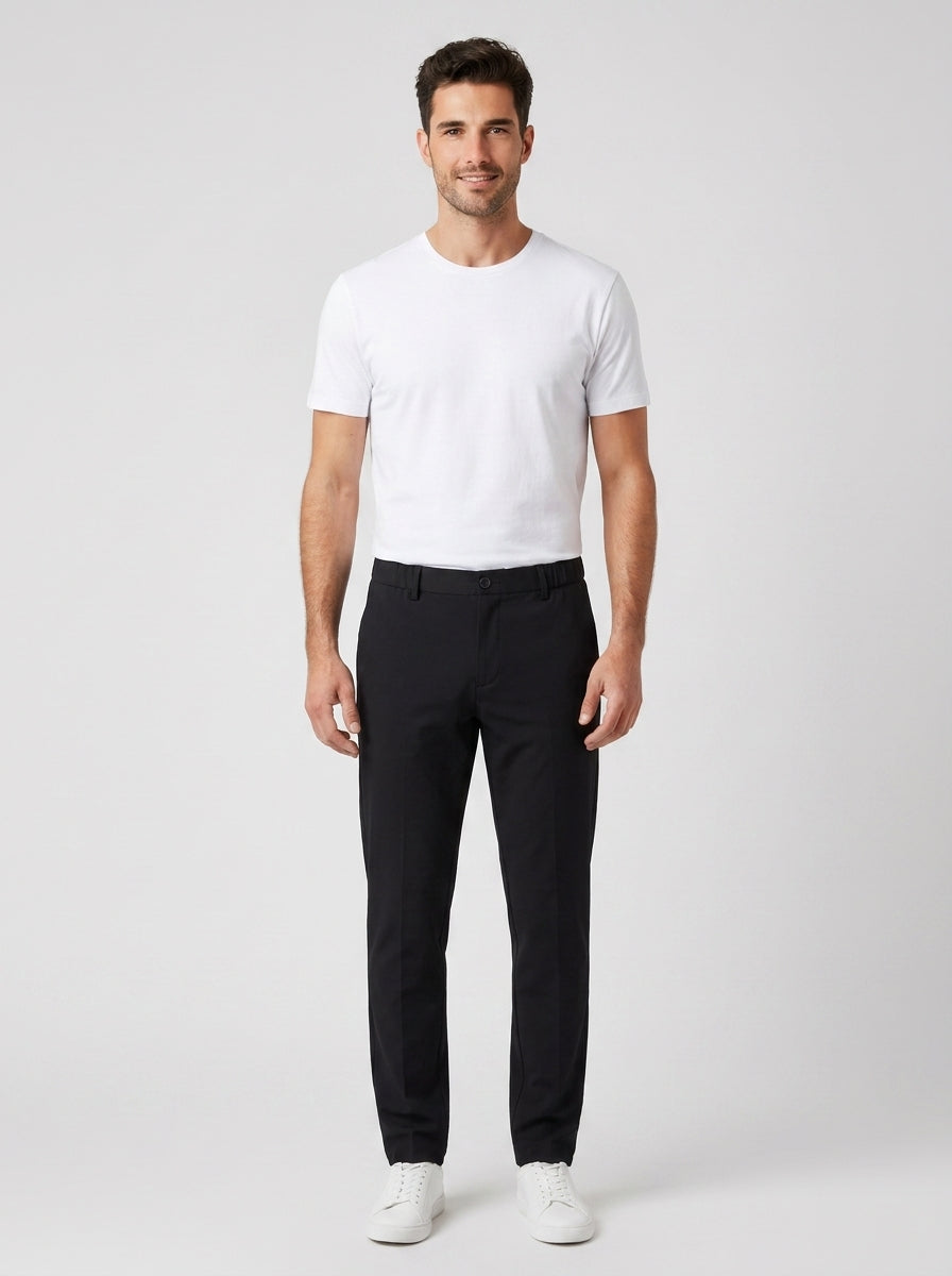 OE1F2W5P26 SLIM FIT TASCHE DOPPIO F - foto indossata